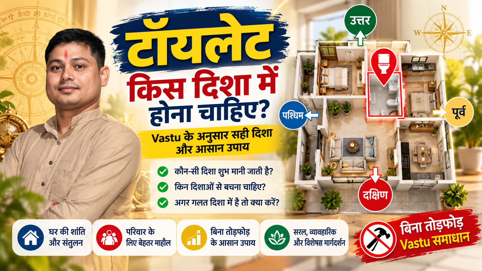 Vastu Toilet Direction Thumbnail